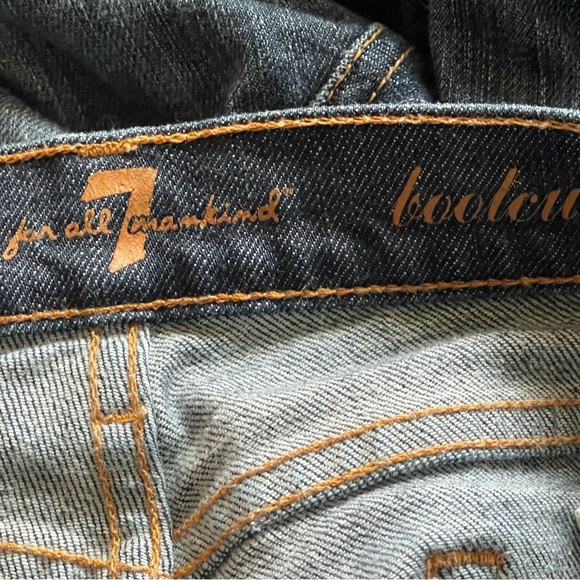 7 FOR ALL MANKIND, denim jeans, women’s size 30, great condition - Picture 6 of 8